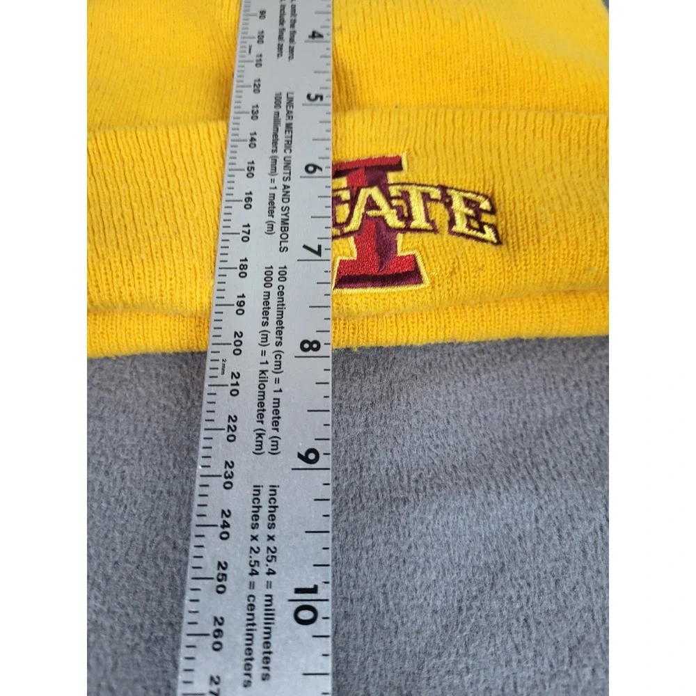 Iowa State Cyclones‎ Beanie Adult One Size Yellow Adidas Skullcap Lightweight